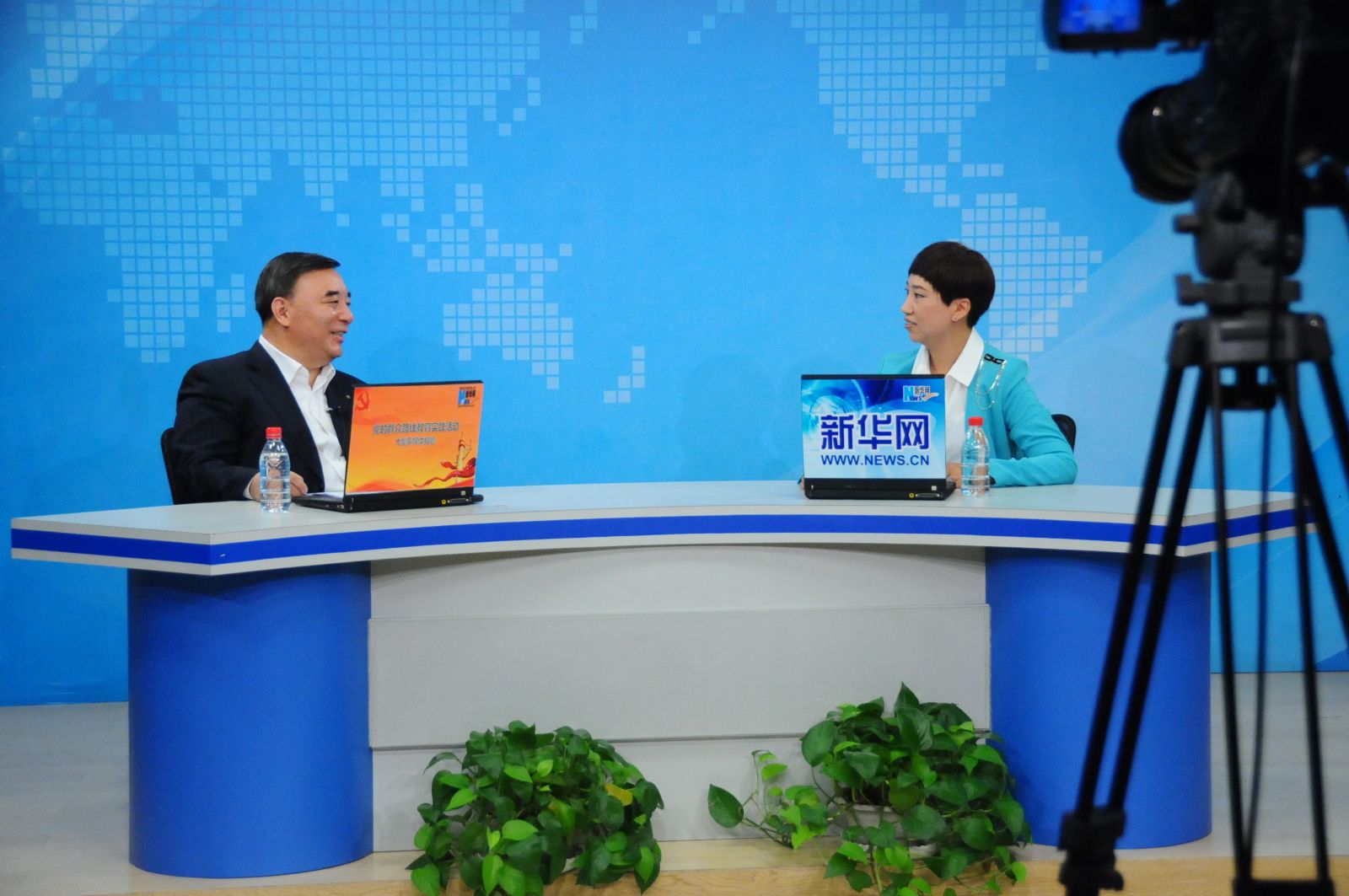 新华网：宋志平谈发展人民路线教育实际活动20130922